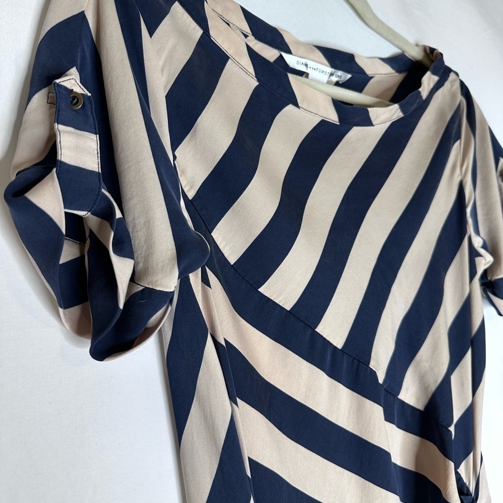 Diane von Furstenburg Striped Leron Dress - Picture 5 of 10